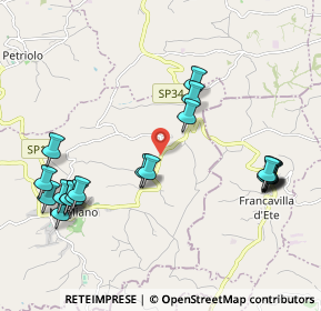 Mappa Contrada Poggio, 62010 Mogliano MC, Italia (2.425)