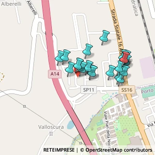 Mappa Via Castelfidardo, 63900 Lido di Fermo FM, Italia (0.2)