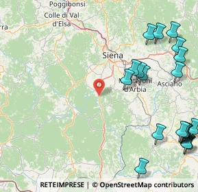 Mappa Via Frontignano, 53018 Sovicille SI, Italia (25.459)