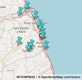 Mappa Via Ascoli Piceno, 63900 Fermo FM, Italia (6.325)