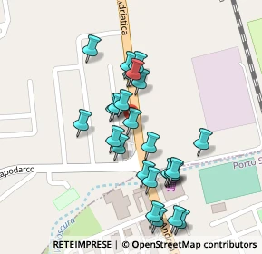 Mappa Via Ascoli Piceno, 63900 Lido di Fermo FM, Italia (0.1)