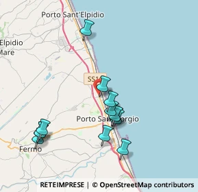 Mappa Via Ascoli Piceno, 63900 Lido di Fermo FM, Italia (4.00462)