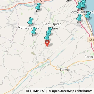Mappa 63015 Monte Urano FM, Italia (7.04077)