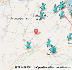 Mappa 63015 Monte Urano FM, Italia (7.218)
