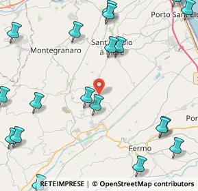Mappa 63015 Monte Urano FM, Italia (6.485)