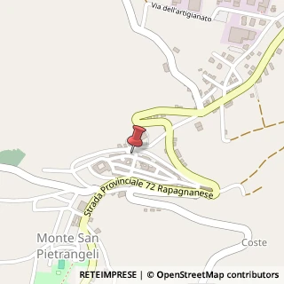 Mappa Via michele mandirola 52, 63010 Monte San Pietrangeli, Fermo (Marche)