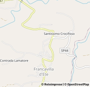 Mappa 63816 Francavilla D Ete FM, Italia (0.26154)