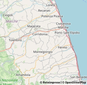Mappa 63816 Francavilla D Ete FM, Italia (15.95667)