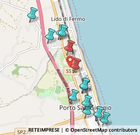 Mappa Borgo Andrea Costa, 63822 Porto San Giorgio FM, Italia (1.09385)