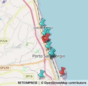 Mappa Borgo Andrea Costa, 63822 Porto San Giorgio FM, Italia (1.33636)