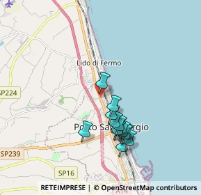 Mappa Borgo Andrea Costa, 63822 Porto San Giorgio FM, Italia (1.69538)