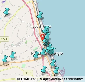 Mappa Borgo Andrea Costa, 63822 Porto San Giorgio FM, Italia (1.9085)