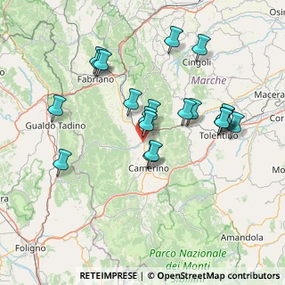 Mappa Località Torre del Parco, 62022 Castelraimondo MC, Italia (15.1285)