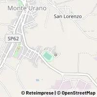 Mapa Monte Urano