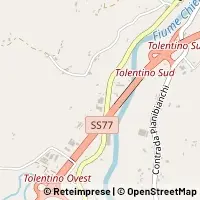 Hartă Tolentino