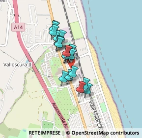 Mappa Via Regioni, 63822 Porto San Giorgio FM, Italia (0.297)