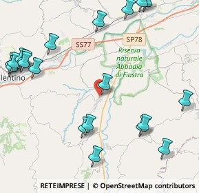 Mappa SP 41, 62010 Urbisaglia MC, Italia (5.832)