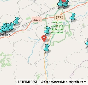 Mappa SP 41, 62010 Urbisaglia MC, Italia (6.8135)