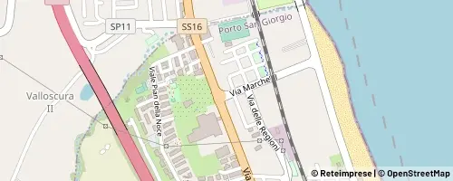 Mappa Porto San Giorgio