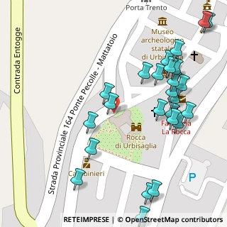 Mappa Via della Rocca, 62010 Urbisaglia MC, Italia (0.08519)