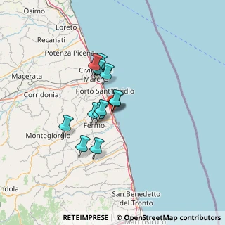 Mappa 63822, 63822 Porto San Giorgio FM, Italia (10.11154)