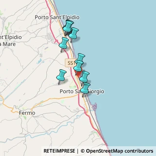 Mappa 63822, 63822 Porto San Giorgio FM, Italia (3.16182)