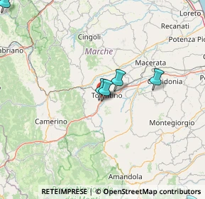 Mappa Case San Martino, 62029 Tolentino MC, Italia (32.98389)
