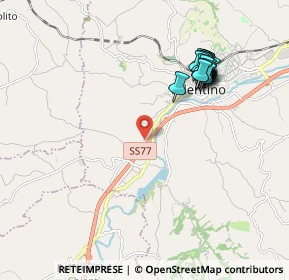 Mappa Case San Martino, 62029 Tolentino MC, Italia (2.091)