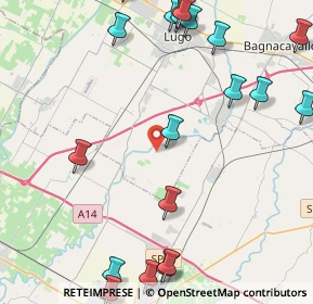 Mappa Via Madrane, 48032 San Severo RA, Italia (5.978)