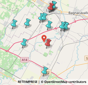 Mappa Via Madrane, 48032 San Severo RA, Italia (4.34667)