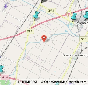 Mappa Via Madrane, 48033 Cotignola RA, Italia (3.87091)