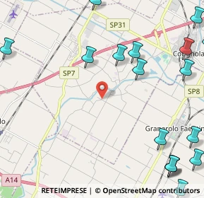 Mappa Via Madrane, 48032 San Severo RA, Italia (3.36529)