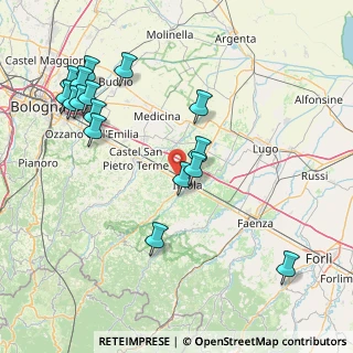Mappa Via Valdimiro Gollini, 40026 Imola BO, Italia (18.68063)