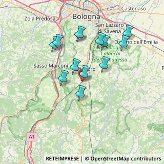 Mappa Via f.lli dall, 40065 Pianoro BO, Italia (6.89846)