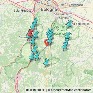 Mappa Via f.lli dall, 40065 Pianoro BO, Italia (6.118)
