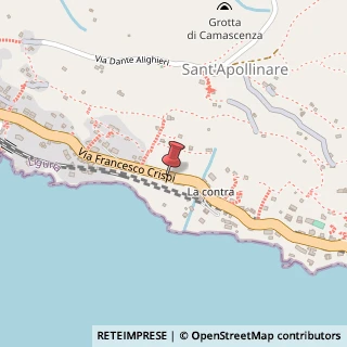 Mappa Via f. crispi 166, 16030 Sori, Genova (Liguria)