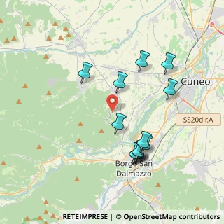 Mappa Via Don Giuseppe Macagno, 12010 Vignolo CN, Italia (3.82231)