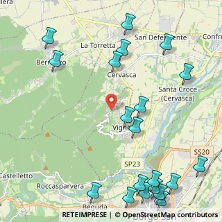 Mappa Via Don Giuseppe Macagno, 12010 Vignolo CN, Italia (3.07)