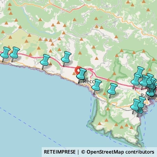 Mappa Via, 16036 Recco GE, Italia (6.0365)
