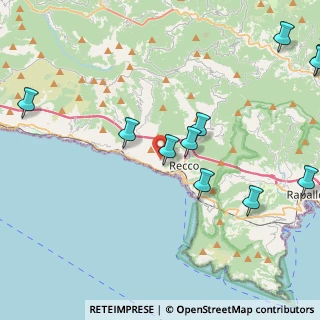 Mappa Via, 16036 Recco GE, Italia (5.31364)