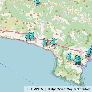 Mappa Via, 16036 Recco GE, Italia (5.74846)
