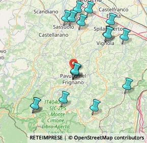 Mappa Via Maria Montessori, 41026 Pavullo nel Frignano MO, Italia (18.23294)