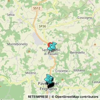 Mappa Via Maria Montessori, 41026 Pavullo nel Frignano MO, Italia (2.9495)