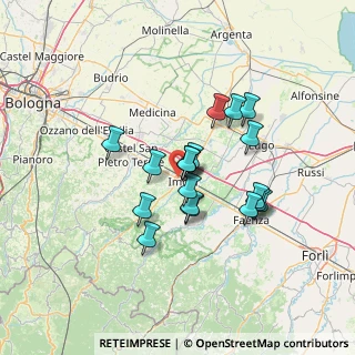 Mappa Via XIV Aprile, 40026 Imola BO, Italia (10.69632)