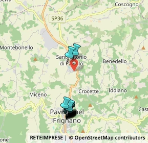 Mappa Via Poliziano, 41026 Pavullo nel Frignano MO, Italia (2.3095)