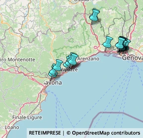 Mappa Via Guglielmo Marconi, 17018 Varazze SV, Italia (15.804)