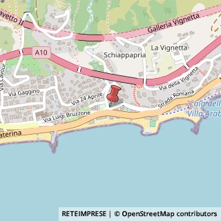 Mappa Via Guglielmo Marconi, 17A, 17018 Varazze, Savona (Liguria)