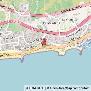 Mappa Via Guglielmo Marconi, 6, 17019 Varazze, Savona (Liguria)
