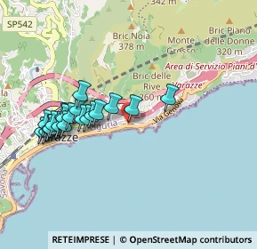 Mappa Via Guglielmo Marconi, 17018 Varazze SV, Italia (0.9215)