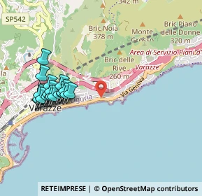 Mappa Via Guglielmo Marconi, 17018 Varazze SV, Italia (1.0275)